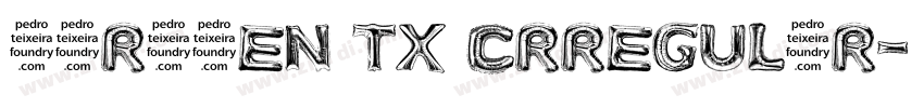 Marsden Tx CrRegular字体转换